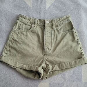 Zara Original Denim mom shorts